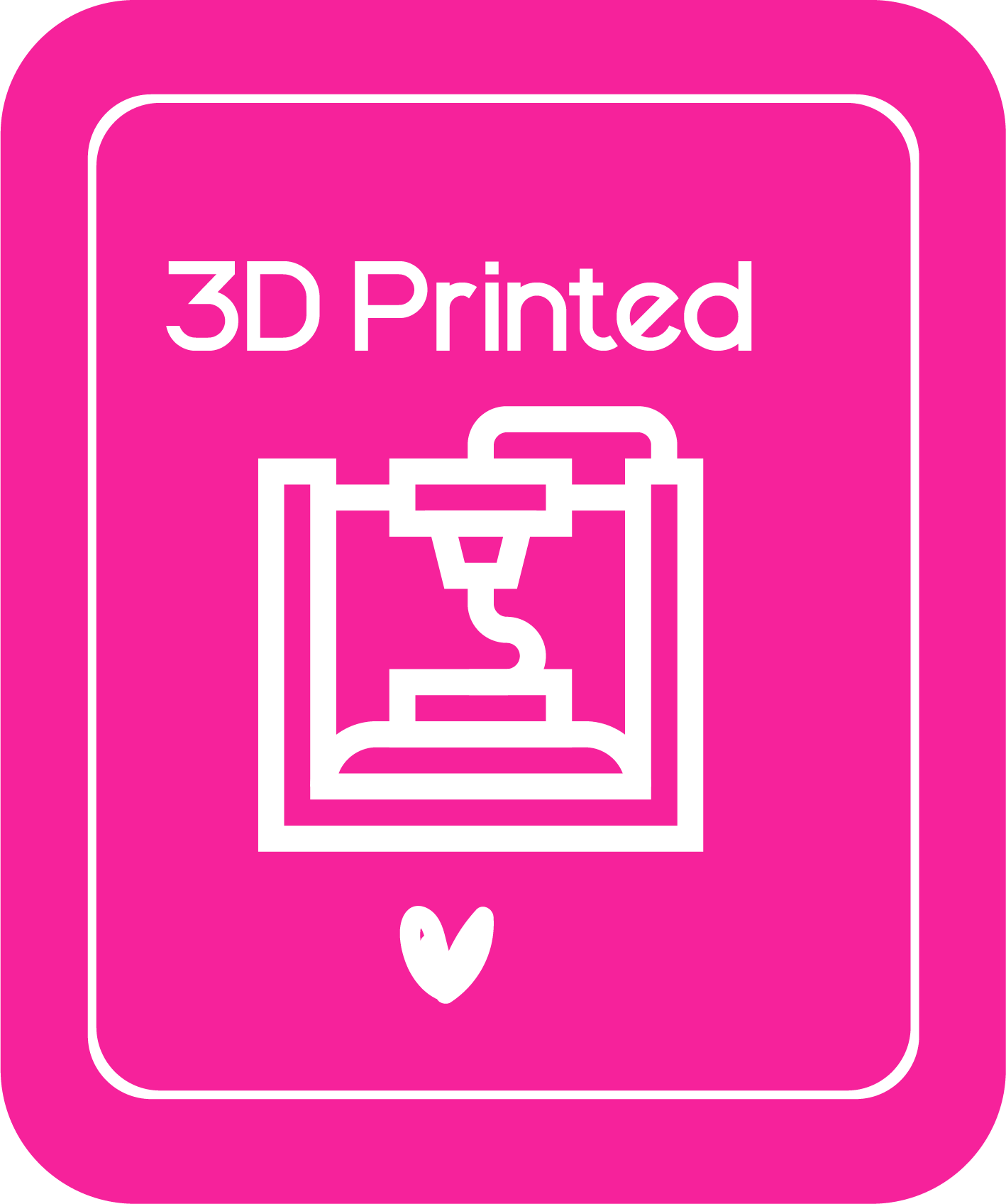 3D Printed