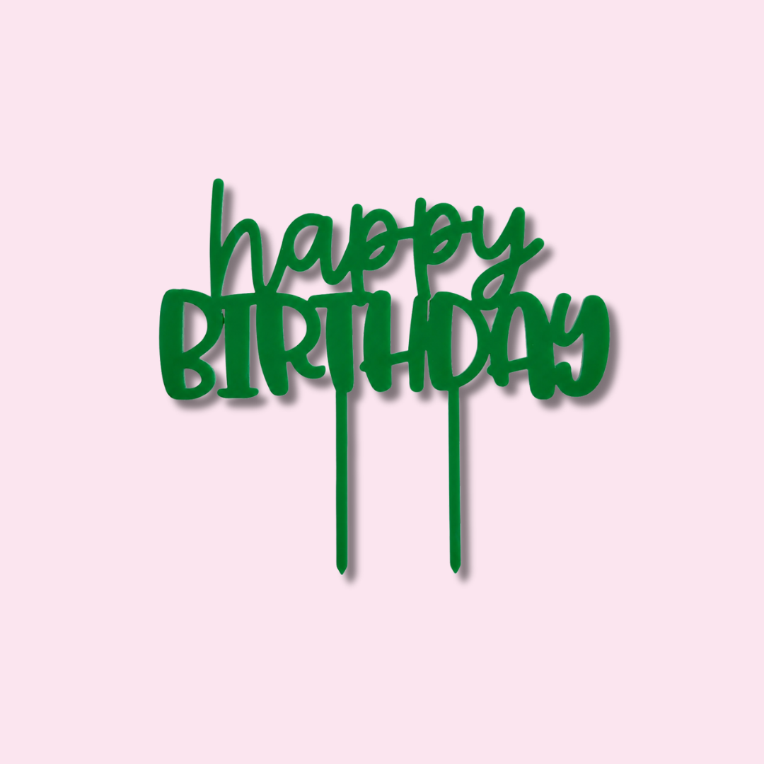 Birthday Day Cake Topper