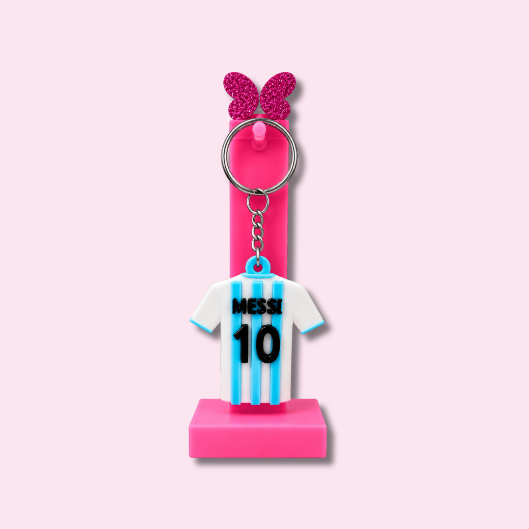 Llavero Messi #10 Argentina 3D