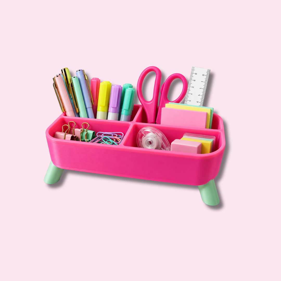Organizador de Escritorio 3D Multifunciona