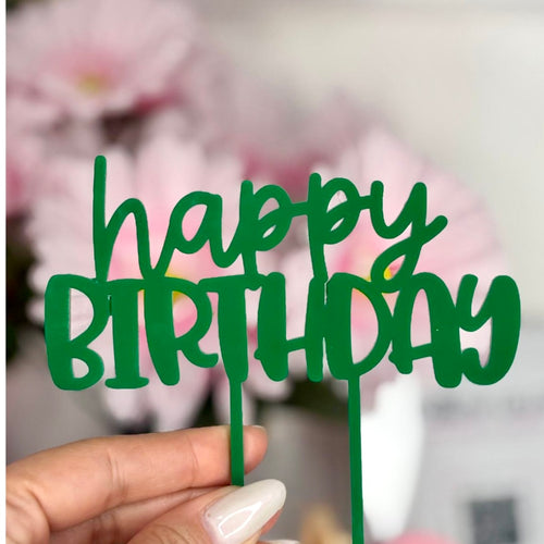Birthday Day Cake Topper